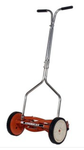 lot 34252 image: The American Lawn Mower 14-inch deluxe hand-reel mower provides a clean, precise, scissor-like cut for most turf grasses