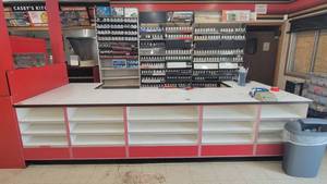 lot 14621 image: U-Shaped Checkout Counter&nbsp