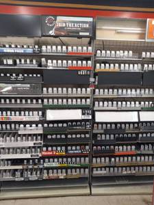 lot 14625 image: (2) Tobacoo Displays  Shelves For Convenience Store&nbsp
