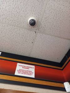 lot 14630 image: Security Cameras W Toshiba TV and Monitor&nbsp