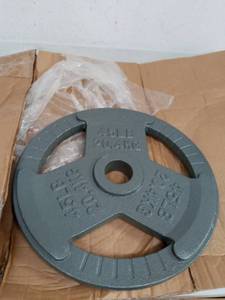 lot 4550 image: 45 pound weight lifting weight