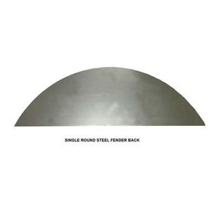 lot 4569 image: Connx C2X-F0002 Single Round Tandem Steel Fender Back