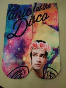 lot 4578 image: lindsey bail sport socks panic at the disco