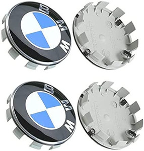 lot 4604 image: BMW 4Pcs Wheel Center Hub Caps 68mm Emblem 36136783536 Fit 1 3 5 6 7 X3 X5 X7 Series Z M E F Models (68mm)