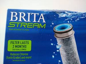 lot 4660 image: Brita Stream Pitcher Replacement Water Filter - 3ct