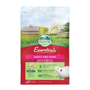 lot 4680 image: Oxbow Essentials Adult Rat Dry Food 3 lbs.