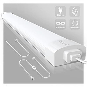 lot 8828 image: LED Ceiling Light Fixture 4FT
