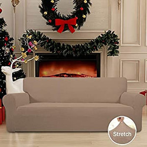 lot 8851 image: Easy-Going Stretch Oversized Sofa Slipcover