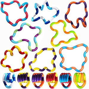 lot 8860 image: Sensory Tangles Fidget Toys