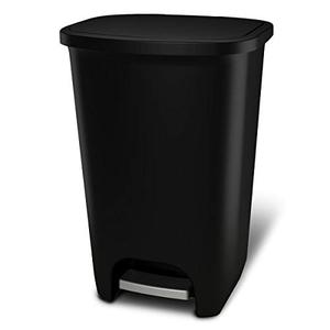 lot 10057 image: Glad 20 Gallon  75 Liter Extra Capacity Plastic Step Trash Can with CloroxTM Odor Protection  Fits Kitchen Pro 20 Gallon Trash Bags