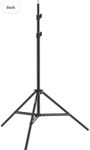 lot 10093 image: Set of 2 - Neewer 756 Feet190CM Photography Light Stands for Relfectors, Softboxes, Lights, Umbrellas, Backgrounds