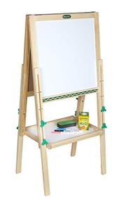 lot 10163 image: Crayola Kids Mini Wooden Art Easel & Supplies, Toddler Toys, Gift for Kids, Ages 3, 4, 5, 6