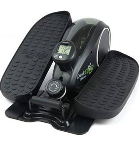 lot 10168 image: DeskCycle Ellipse Under Desk Elliptical Machine, Compact Mini Seated Elliptical Desk Exercise Equipment, Desk Cycle Pedal Exerciser, Black