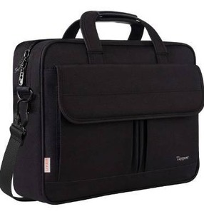lot 10194 image: Laptop Bag 15.6 Inch, Business Briefcase for Men Women, 15inch Water Resistant Messenger Shoulder Bag with Strap, Durable Office Bag, Taygeer Carry On Handle Case for ComputerNotebookMacBook,Black