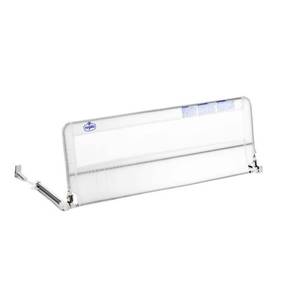 lot 10226 image: Regalo Hideaway 54-Inch Extra Long Bed Rail Guard, with Reinforced Anchor Safety System