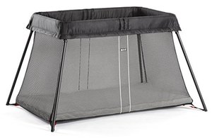lot 10237 image: BabyBjorn Travel Crib Light - Black (040280US), One Size