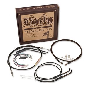 lot 10251 image: BURLY B30-1004 CableBrake Line Kit for 14 Height Apehanger Handlebars