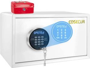 lot 10172 image: BLACK Cosecur Safe Box