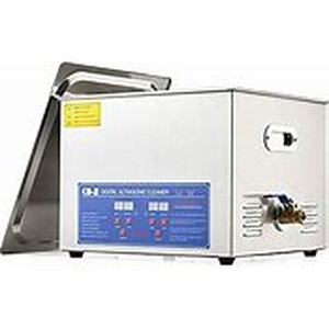 lot 10207 image: CO-Z Professional Ultrasonic Cleaner with Timer & Heater Digital Cleaning Jewelry Glasses Watch Dental Parts