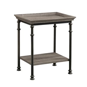 lot 10302 image: Sauder Canal Street Side Table, Northen Oak finish