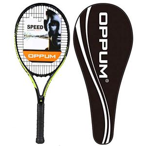 lot 10303 image: OPPUM Adult 27 Graphite 100% Full Carbon Pro Tennis Racket, 360 Super Light Speed Team Match Tennis Racquets, Professional Players Tennis Rackets.