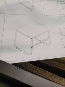 lot 10305 image: Combination End Table