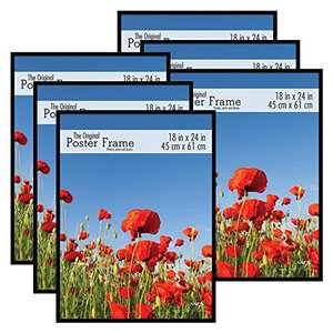 lot 10306 image: Original Poster Frame, 18 x 24 Inch, Black,