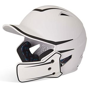 lot 10311 image: CHAMPRO Hx Legend Plus Baseball Batting Helmet with Reversible Jaw Guard