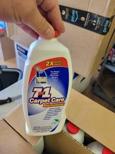 lot 10394 image: (Full Case) 12 Bottles 32oz each 7 In 1 Carpet Care Pro Formula