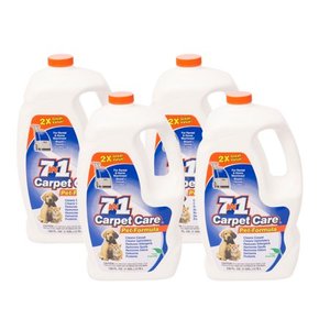 lot 10398 image: (Full Case) 4 Bottles 7-IN-1 Carpet Care Pet Stain Odor Remover 128 Fluid Ounce