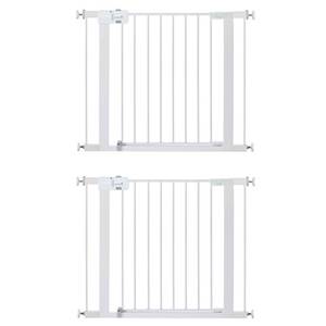 lot 74028 image: Safety 1st Easy Install Walk-Thru Gate - Value 2 Pack, White