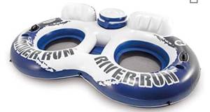 lot 74035 image: Intex 58837EP River Run II Sport Lounge, Inflatable Water Float, 9512 x 62