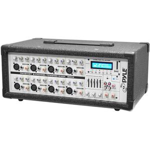 lot 74063 image: Pyle PMX840BT Audio Mixer
