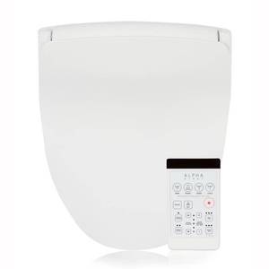 lot 74099 image: ALPHA BIDET iX Hybrid Bidet Toilet Seat Elongated White