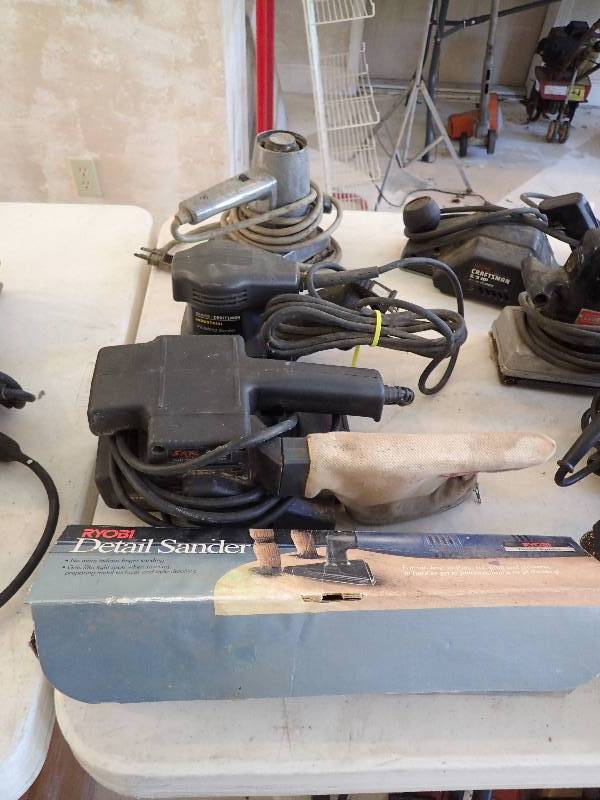 lot 2830 image: Lot of (4) Various Power Tools