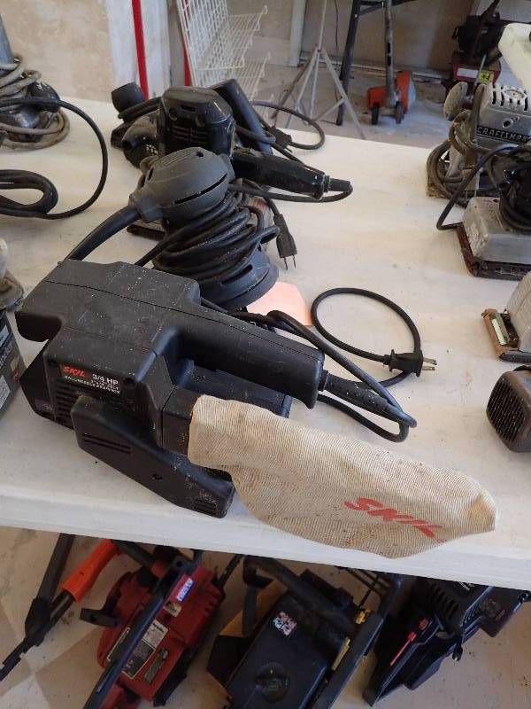 lot 2831 image: Lot of (4) Various Power Tools