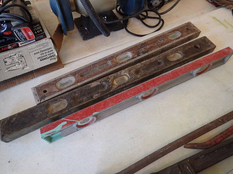 lot 2857 image: (3) 16 And 20 Long Levels