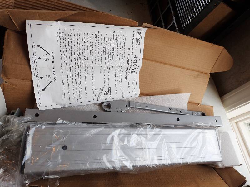 lot 1364 image: SentronicLCN Closers Door Closer With Electronic Lease And Multi Point Hold Open