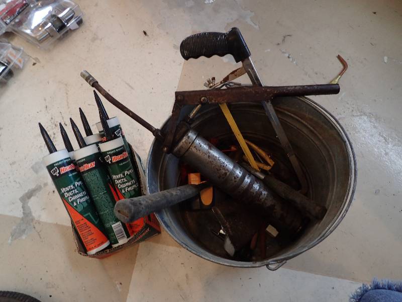 lot 1381 image: Large Lot Of Misc. Hand tools With High Heat Ventilation Sealant