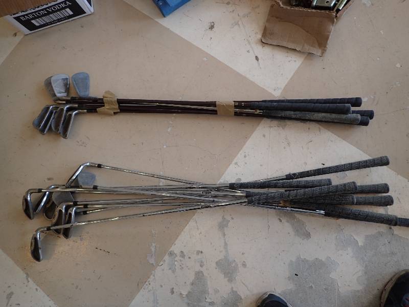 lot 1386 image: 2 Sets Of Golf Clubs