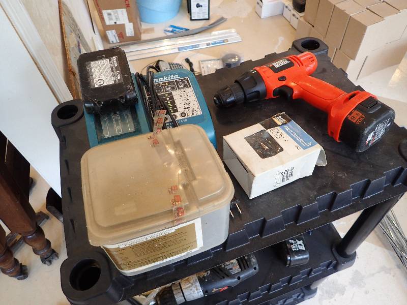 lot 1388 image: 3 Tier Shelf With Contents Included