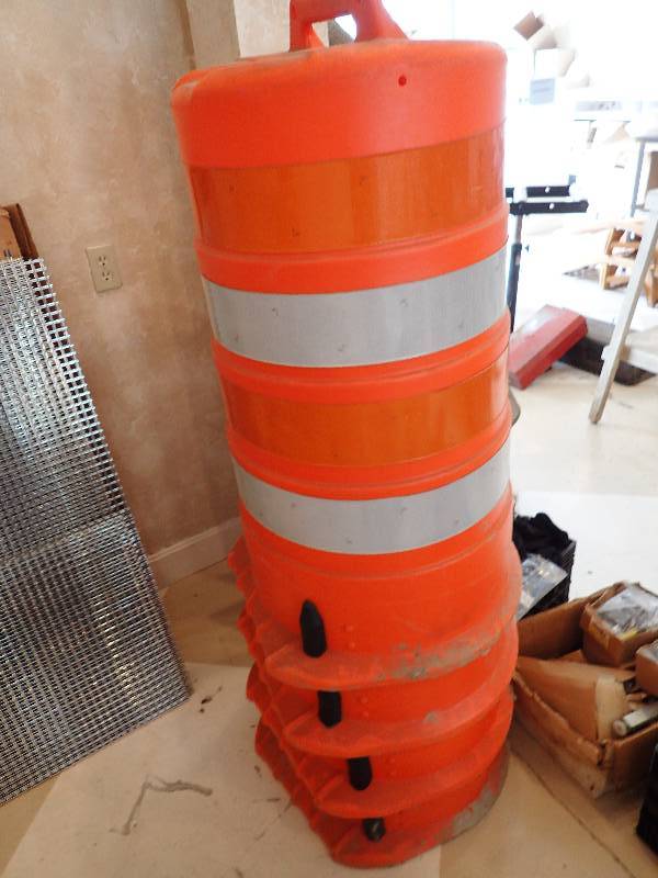 lot 1408 image: 4 Large Construction Road Cones
