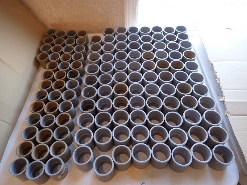 lot 1435 image: Large Lot Of PBC 1 �� Fittings And 1 �� Couplings