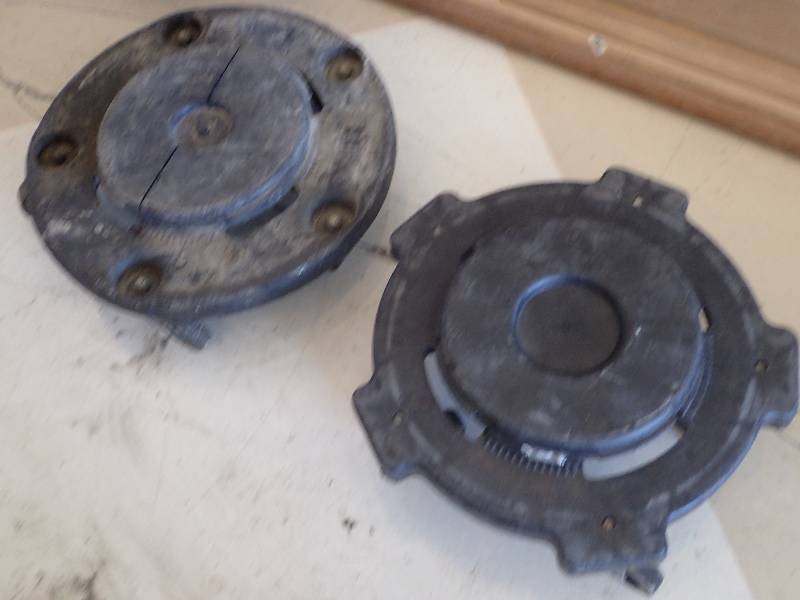 lot 1674 image: Two Trash Dispenser Carts