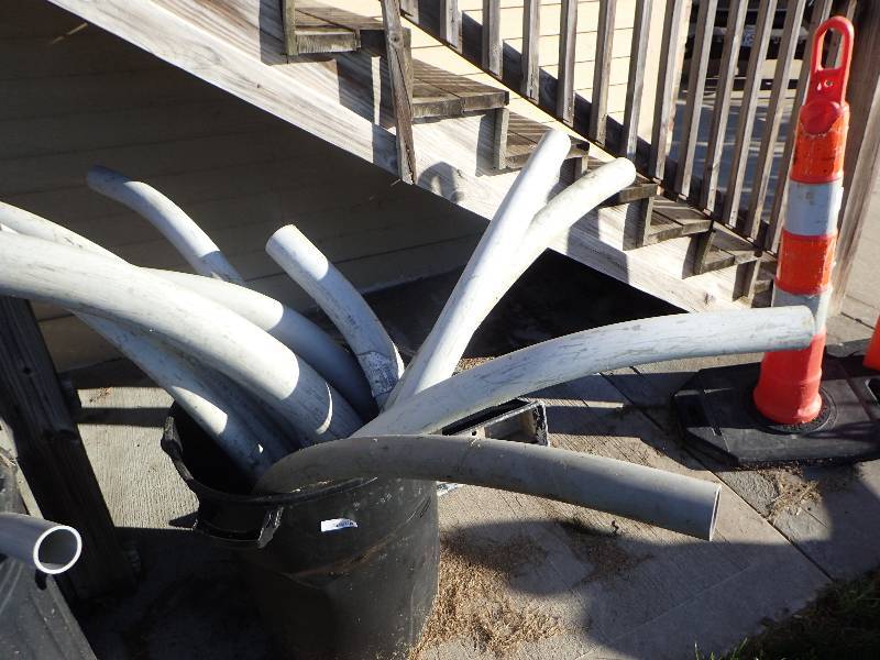 lot 1829 image: Lot Of Carlon Above Ground And Underground PVC Conduit