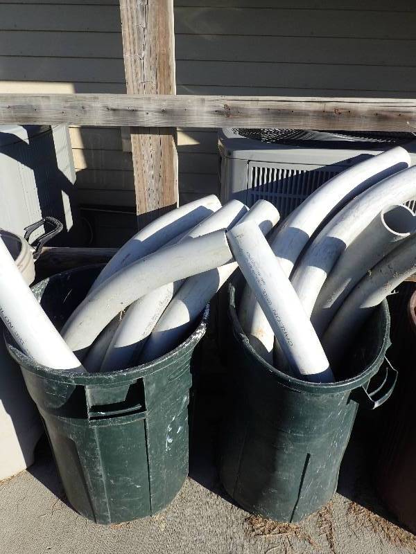 lot 1831 image: Lot Of Carlon Above Ground And Underground PVC Conduit