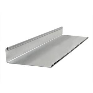 lot 25485 image: 14 In. X 8 In. X 4 Ft. Half Section Rectangular Duct 6pcs