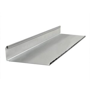 lot 25486 image: 14 In. X 8 In. X 4 Ft. Half Section Rectangular Duct 6pcs
