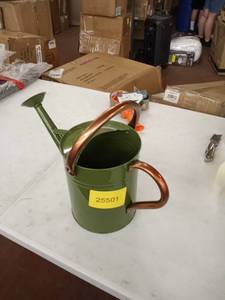 lot 25501 image: green flower water pitcher