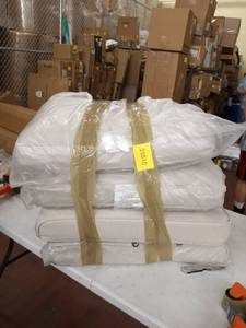 lot 25510 image: patio cushion chair set tan 2 sets